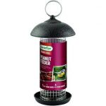 Black Steel Peanut Feeder