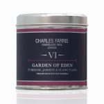 Charles Farris Signature Tin Candle – Garden of Eden