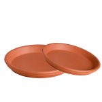 Round Terracotta Saucer – Cotto Garden