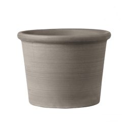 Cylinder Graphite Terracotta Pot – Primitivo