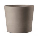 Vaso Cilindrico Terracotta Pot – Graphite