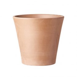 Vaso Cono Terracotta Pot – White Garden
