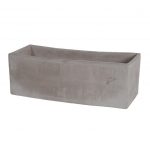 Poterie Goicoechea – Jardiniere Contemporaine – Terre Grise