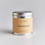 St. Eval Scented Tin Candle – Sandalwood