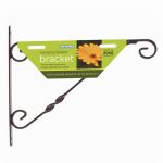 30cm (12″) Standard Hanging Basket Bracket – Black