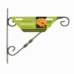30cm (12″) Standard Hanging Basket Bracket – Green
