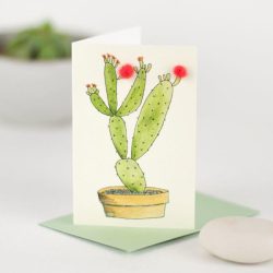 Mini Cactus Card