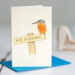 Mini Bird Kingfisher Card