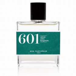 Eau de parfum 601: vetiver, cedar and bergamot