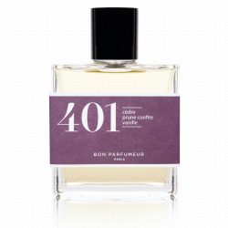 Eau de parfum 401: cedar, candied plum and vanilla