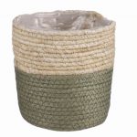 Rachel Basket Round Green