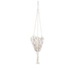 Pot holder hanging off white