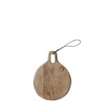 Duko chopping board round brown