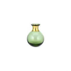Miza Mini Glass Vase – Green