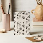 B&W Plants Thank You Card