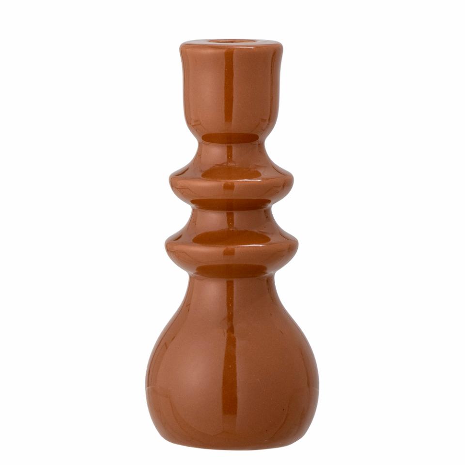 Emie Candlestick Brown