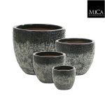 Vulcano Pot Round – Anthracite