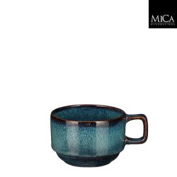Nouka mug green – h7xd10cm