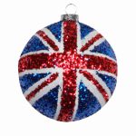 Sparkling Union Flag Bauble