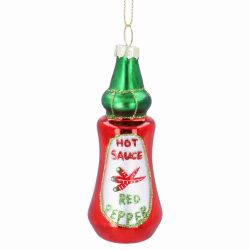 Glass Hot Sauce Decoration