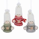 Scandi Knit Girl Decorations