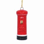 London Post Box Mini Ceramic Decoration