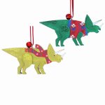 Jolly Anchiceratops Wooden Decorations