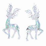 Clear Lustre Acrylic Deer
