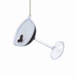 Glass Espresso Martini Decoration