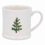 Xmas Tree Stoneware Mini Mug
