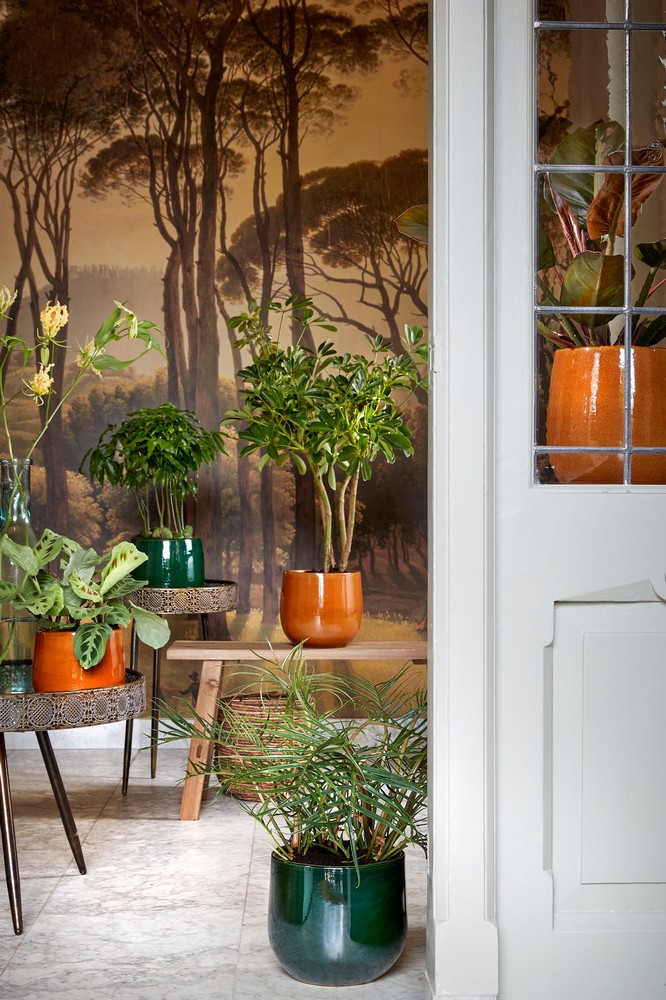 Pablo pot dark green