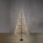LED Black Tree Warm White Lights