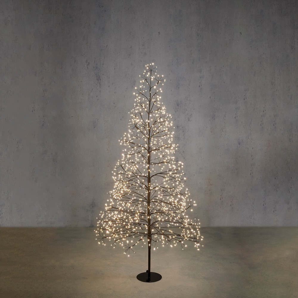 LED Black Tree Warm White Lights