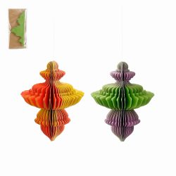 Ornament – Icicle Yellow & Green