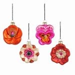 Ornament – Flower (Orange, Red, Pink, Fuchsia)