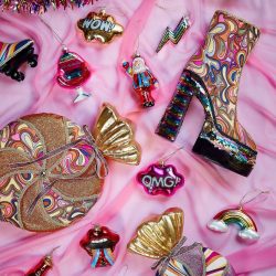 Disco Ornament – Santa Glass