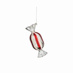 Ornament Candy Glass – Red