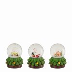 Decoration Waterglobe – Christmas Figurine Green