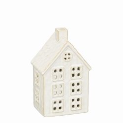 Tealight Holder House – Off White