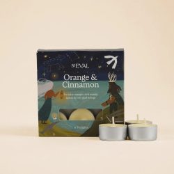 Scented Tealights – Orange & Cinnamon