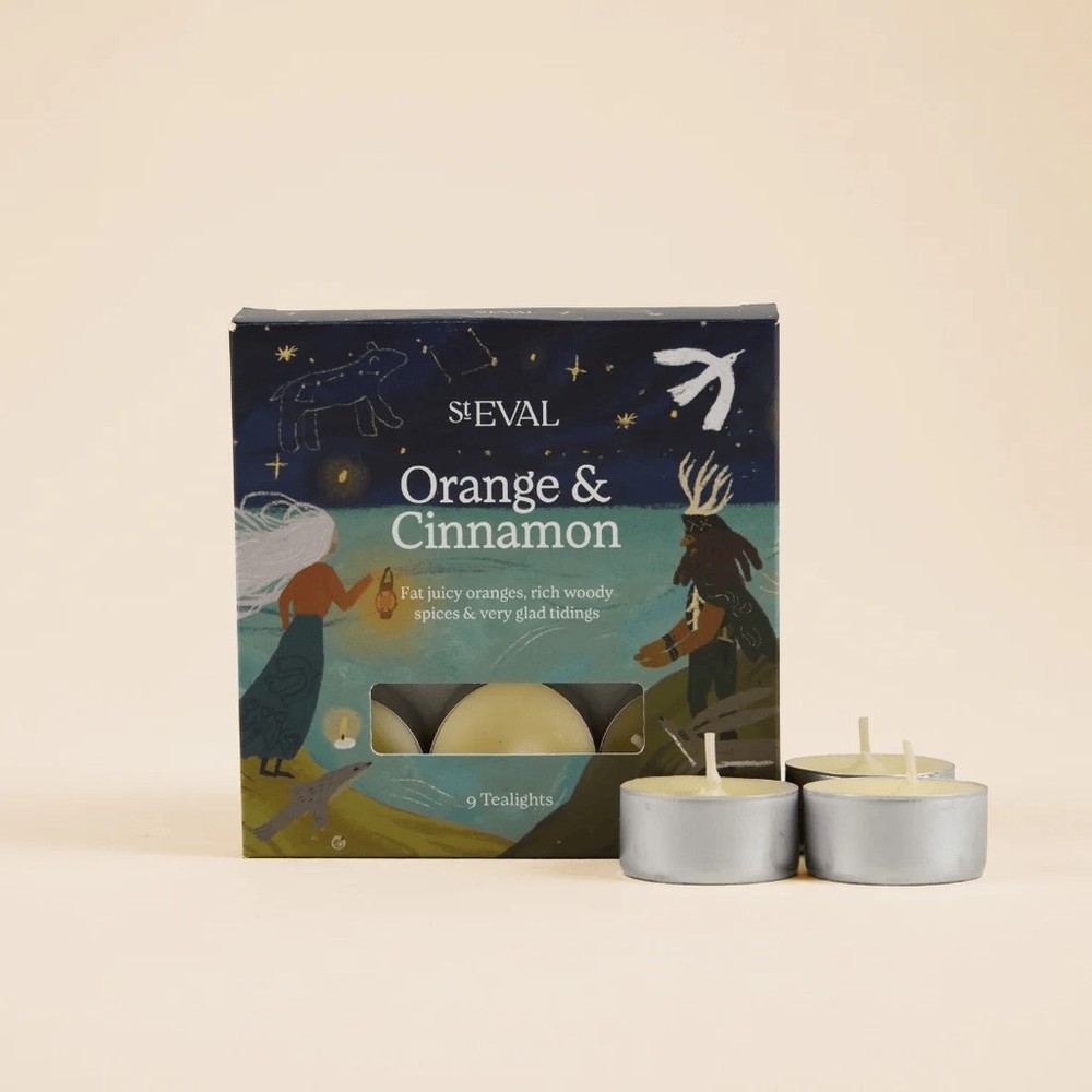Scented Tealights - Orange & Cinnamon