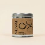 Scented Tin Candle – Ginger & Lemongrass