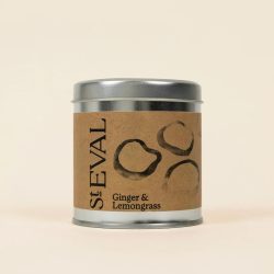 Scented Tin Candle – Ginger & Lemongrass