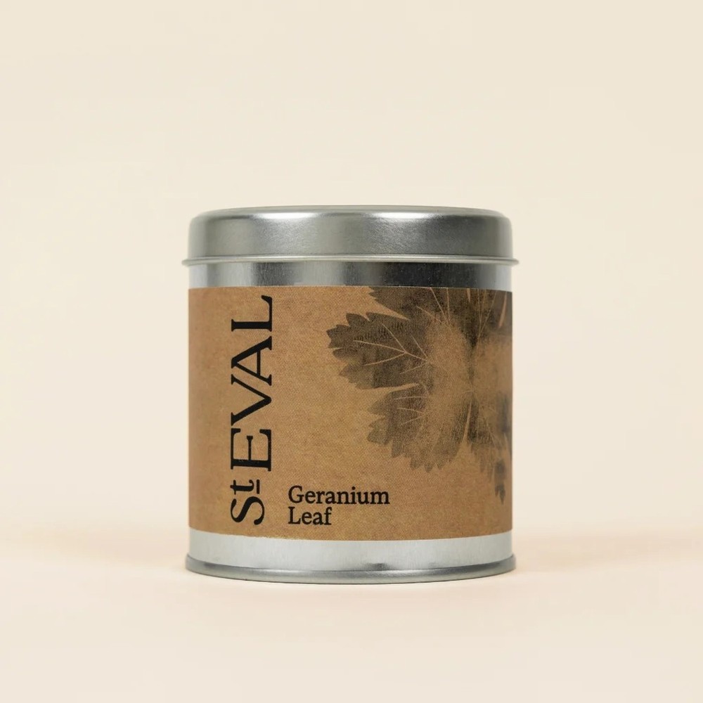 Scented Tin Candle - Geranium Leaf