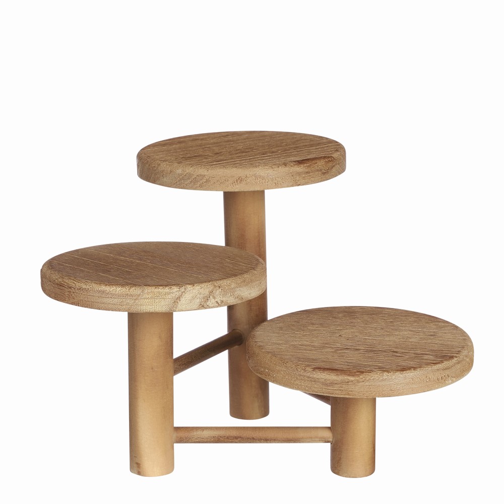 Decoration table brown