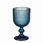 Merlot wineglass blue