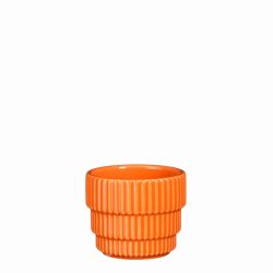 Cella Pot Round – Orange