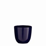 Tusca Pot Round – Blue Shiny