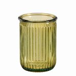 Jessica Vase Recycled Glass Ochre