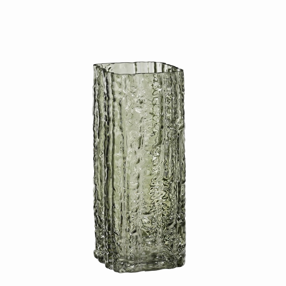 Tarik Vase Glass Green